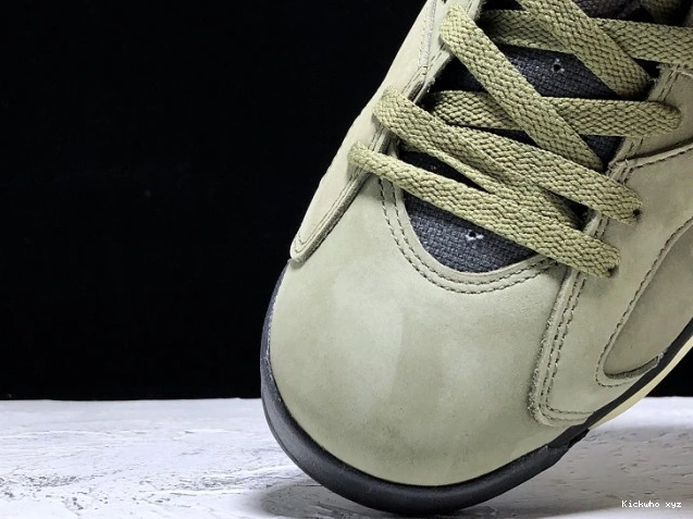 Travis Air Medium Scott Olive 6 x CN1084-200 Jordan 0718